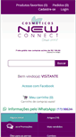 Mobile Screenshot of cosmeticosnewconnect.com.br